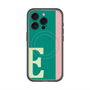スリムプロテクションプレミアムケース with MagSafe［ オリジナル - initial color line - E green ］