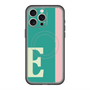 スリムプロテクションプレミアムケース with MagSafe［ オリジナル - initial color line - E green ］