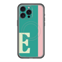 スリムプロテクションプレミアムケース with MagSafe［ オリジナル - initial color line - E green ］