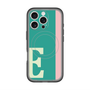 スリムプロテクションプレミアムケース with MagSafe［ オリジナル - initial color line - E green ］