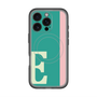 スリムプロテクションプレミアムケース with MagSafe［ オリジナル - initial color line - E green ］