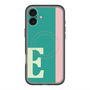 スリムプロテクションプレミアムケース with MagSafe［ オリジナル - initial color line - E green ］