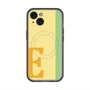 スリムプロテクションプレミアムケース with MagSafe［ オリジナル - initial color line - E yellow ］