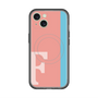 スリムプロテクションプレミアムケース with MagSafe［ オリジナル - initial color line - F pink ］