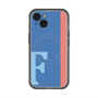 スリムプロテクションプレミアムケース with MagSafe［ オリジナル - initial color line - F blue ］