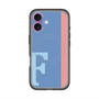 スリムプロテクションプレミアムケース with MagSafe［ オリジナル - initial color line - F blue ］
