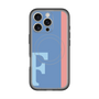 スリムプロテクションプレミアムケース with MagSafe［ オリジナル - initial color line - F blue ］