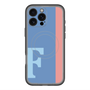 スリムプロテクションプレミアムケース with MagSafe［ オリジナル - initial color line - F blue ］