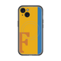 スリムプロテクションプレミアムケース with MagSafe［ オリジナル - initial color line - F orange ］