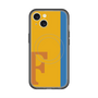 スリムプロテクションプレミアムケース with MagSafe［ オリジナル - initial color line - F orange ］
