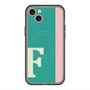 スリムプロテクションプレミアムケース with MagSafe［ オリジナル - initial color line - F green ］