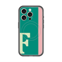 スリムプロテクションプレミアムケース with MagSafe［ オリジナル - initial color line - F green ］