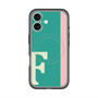 スリムプロテクションプレミアムケース with MagSafe［ オリジナル - initial color line - F green ］