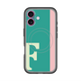 スリムプロテクションプレミアムケース with MagSafe［ オリジナル - initial color line - F green ］