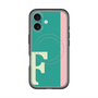 スリムプロテクションプレミアムケース with MagSafe［ オリジナル - initial color line - F green ］