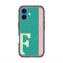 スリムプロテクションプレミアムケース with MagSafe［ オリジナル - initial color line - F green ］