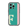 スリムプロテクションプレミアムケース with MagSafe［ オリジナル - initial color line - F green ］