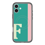 スリムプロテクションプレミアムケース with MagSafe［ オリジナル - initial color line - F green ］