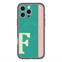 スリムプロテクションプレミアムケース with MagSafe［ オリジナル - initial color line - F green ］
