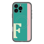 スリムプロテクションプレミアムケース with MagSafe［ オリジナル - initial color line - F green ］