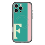 スリムプロテクションプレミアムケース with MagSafe［ オリジナル - initial color line - F green ］