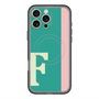 スリムプロテクションプレミアムケース with MagSafe［ オリジナル - initial color line - F green ］