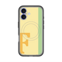 スリムプロテクションプレミアムケース with MagSafe［ オリジナル - initial color line - F yellow ］