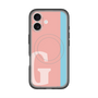 スリムプロテクションプレミアムケース with MagSafe［ オリジナル - initial color line - G pink ］