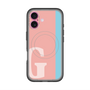 スリムプロテクションプレミアムケース with MagSafe［ オリジナル - initial color line - G pink ］