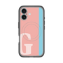 スリムプロテクションプレミアムケース with MagSafe［ オリジナル - initial color line - G pink ］