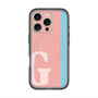 スリムプロテクションプレミアムケース with MagSafe［ オリジナル - initial color line - G pink ］