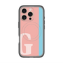 スリムプロテクションプレミアムケース with MagSafe［ オリジナル - initial color line - G pink ］