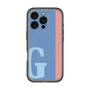スリムプロテクションプレミアムケース with MagSafe［ オリジナル - initial color line - G blue ］