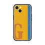 スリムプロテクションプレミアムケース with MagSafe［ オリジナル - initial color line - G orange ］