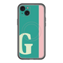 スリムプロテクションプレミアムケース with MagSafe［ オリジナル - initial color line - G green ］