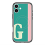 スリムプロテクションプレミアムケース with MagSafe［ オリジナル - initial color line - G green ］