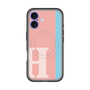 スリムプロテクションプレミアムケース with MagSafe［ オリジナル - initial color line - H pink ］
