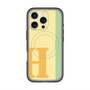 スリムプロテクションプレミアムケース with MagSafe［ オリジナル - initial color line - H yellow ］