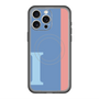 スリムプロテクションプレミアムケース with MagSafe［ オリジナル - initial color line - I blue ］