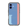 スリムプロテクションプレミアムケース with MagSafe［ オリジナル - initial color line - I blue ］