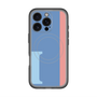 スリムプロテクションプレミアムケース with MagSafe［ オリジナル - initial color line - I blue ］