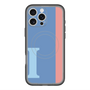 スリムプロテクションプレミアムケース with MagSafe［ オリジナル - initial color line - I blue ］