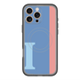 スリムプロテクションプレミアムケース with MagSafe［ オリジナル - initial color line - I blue ］