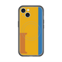 スリムプロテクションプレミアムケース with MagSafe［ オリジナル - initial color line - I orange ］