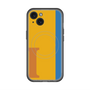 スリムプロテクションプレミアムケース with MagSafe［ オリジナル - initial color line - I orange ］
