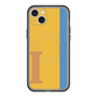 スリムプロテクションプレミアムケース with MagSafe［ オリジナル - initial color line - I orange ］