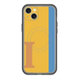 スリムプロテクションプレミアムケース with MagSafe［ オリジナル - initial color line - I orange ］