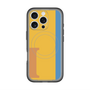 スリムプロテクションプレミアムケース with MagSafe［ オリジナル - initial color line - I orange ］