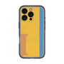 スリムプロテクションプレミアムケース with MagSafe［ オリジナル - initial color line - I orange ］