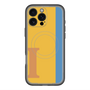 スリムプロテクションプレミアムケース with MagSafe［ オリジナル - initial color line - I orange ］